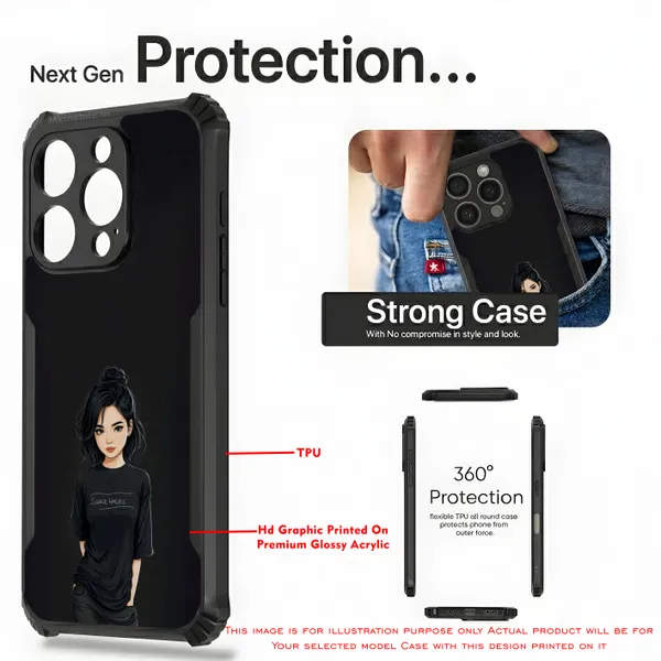 Black_Design_Printed_Anime_Girl_Design_Printed_Bumper_Glossy_Back_Case_Cover_With_Camera_Protection_Mk000019_Ip