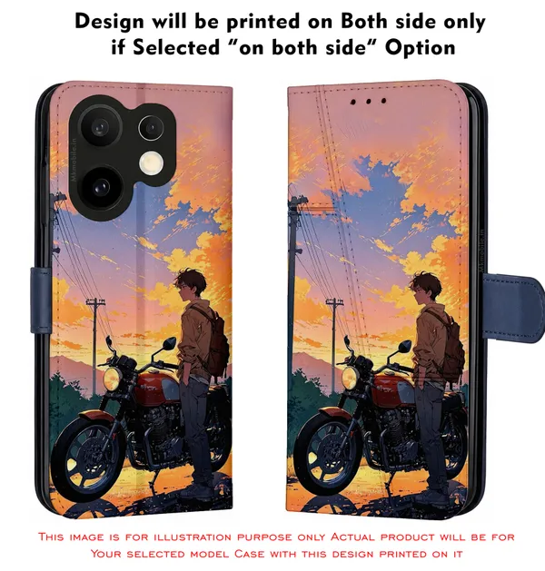 Anime_Sunset_Motorcycle_Rider_Design_Printed_Flip_Case_Cover_With_Camera_Protection_Mk000023_Fcuv