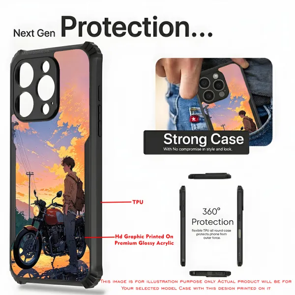 Anime_Sunset_Motorcycle_Rider_Design_Printed_Bumper_Glossy_Back_Case_Cover_With_Camera_Protection_Mk000023_Ip