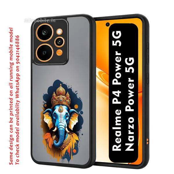 Blue_Ganesha_Artistic_Design_Printed_Premium_Glossy_Back_Case_Cover_With_Camera_Protection_For_Realme_P4_Power_5G_/_Narzo_Power_5G_Mk000024_Bx