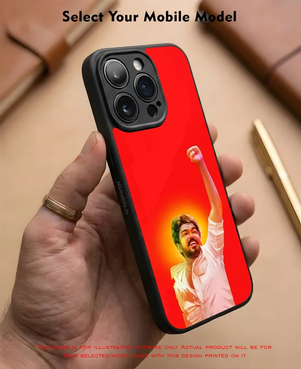 Tvk_Cm_C_Joseph_Vijay_Thalapathy_Design_Printed_Premium_Glossy_Back_Case_Cover_With_Camera_Protection_Mk000030_Bx