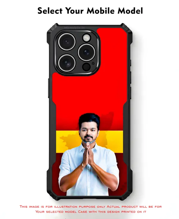 Tvk_Cm_C_Joseph_Vijay_Thalapathy_Design_Printed_Bumper_Glossy_Back_Case_Cover_With_Camera_Protection_Mk000031_Ip