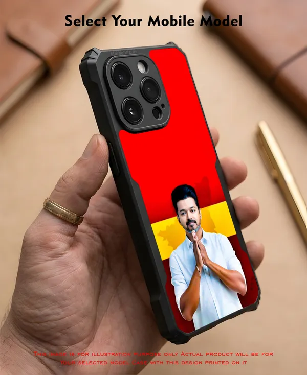 Tvk_Cm_C_Joseph_Vijay_Thalapathy_Design_Printed_Bumper_Glossy_Back_Case_Cover_With_Camera_Protection_Mk000031_Ip