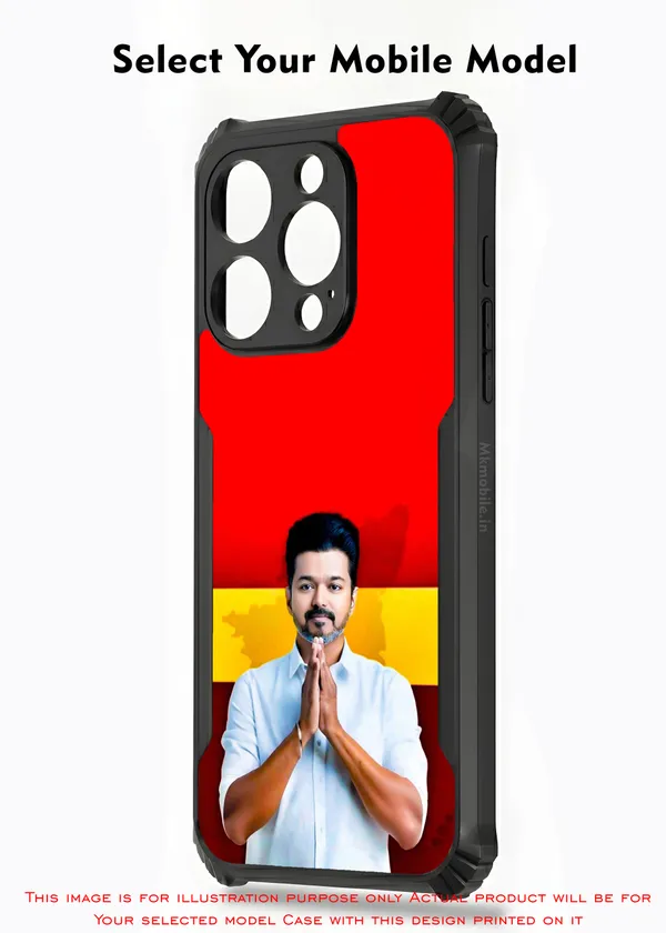 Tvk_Cm_C_Joseph_Vijay_Thalapathy_Design_Printed_Bumper_Glossy_Back_Case_Cover_With_Camera_Protection_Mk000031_Ip
