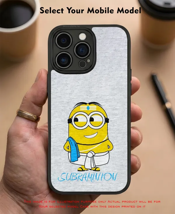 Minion_Subraminium_Design_Printed_Premium_Glossy_Back_Case_Cover_With_Camera_Protection_Mk000035_Bx