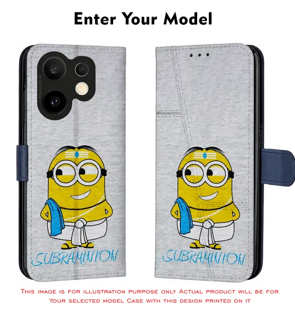 Minion_Subraminium_Design_Printed_Flip_Case_Cover_With_Camera_Protection_Mk000035_Fcuv