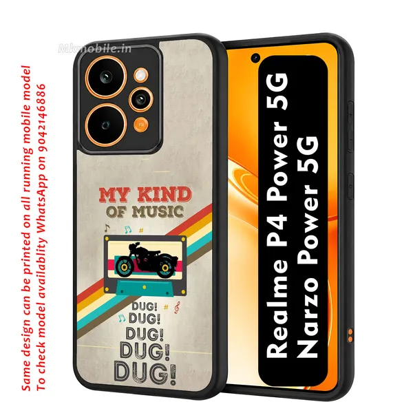 My_Kind_Of_Music_Dug_Dug_Design_Printed_Premium_Glossy_Back_Case_Cover_With_Camera_Protection_For_Realme_P4_Power_5G_/_Narzo_Power_5G_Mk000037_Bx