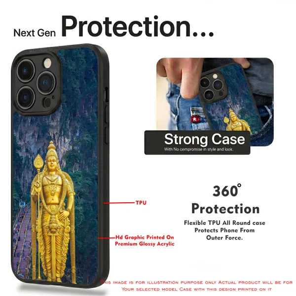 Lord_Murugan_Statue_Batu_Caves_Design_Printed_Premium_Glossy_Back_Case_Cover_With_Camera_Protection_Mk000040_Bx