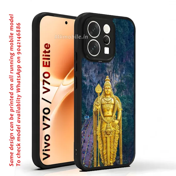 Lord_Murugan_Statue_Batu_Caves_Design_Printed_Premium_Glossy_Back_Case_Cover_With_Camera_Protection_For_Vivo_V70_5G_/_V70_5G_Elite_Mk000040_Bx