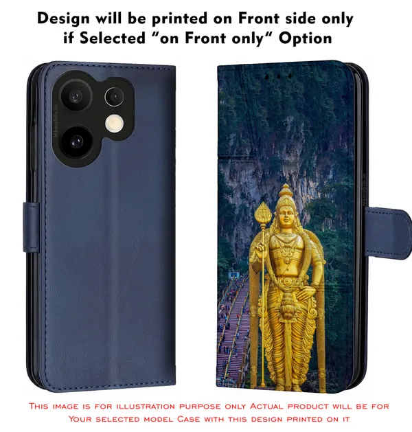 Lord_Murugan_Statue_Batu_Caves_Design_Printed_Flip_Case_Cover_With_Camera_Protection_Mk000040_Fcuv