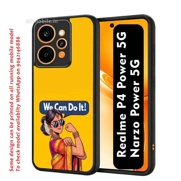 You_Can_Do_It_Yellow_Graphic_Girl_Design_Printed_Premium_Glossy_Back_Case_Cover_With_Camera_Protection_For_Realme_P4_Power_5G_/_Narzo_Power_5G_Mk000041_Bx