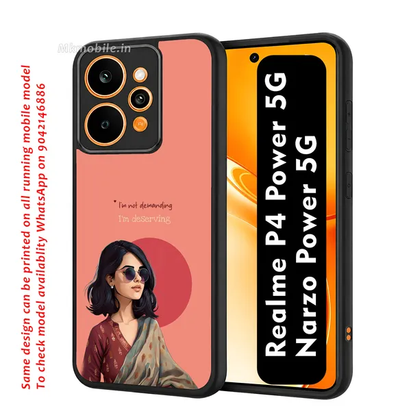 Coral_Pink_Empowerment_Quote_Design_Printed_Premium_Glossy_Back_Case_Cover_With_Camera_Protection_For_Realme_P4_Power_5G_/_Narzo_Power_5G_Mk000047_Bx