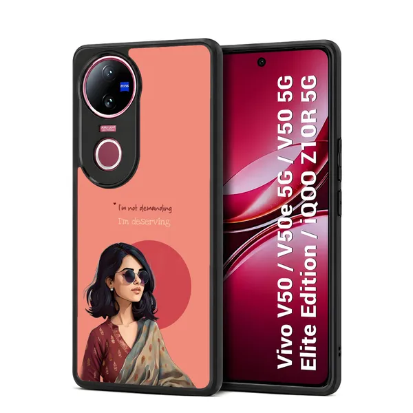 Coral_Pink_Empowerment_Quote_Design_Printed_Premium_Glossy_Back_Case_Cover_With_Camera_Protection_For_Vivo_V50_/_V50e_/_V50_5g_Elite_Edition_/_iQOO_Z10r_5g_Mk000047_Bx