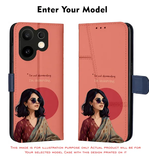 Coral_Pink_Empowerment_Quote_Design_Printed_Flip_Case_Cover_With_Camera_Protection_Mk000047_Fcuv