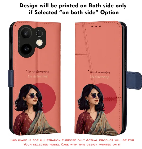 Coral_Pink_Empowerment_Quote_Design_Printed_Flip_Case_Cover_With_Camera_Protection_Mk000047_Fcuv