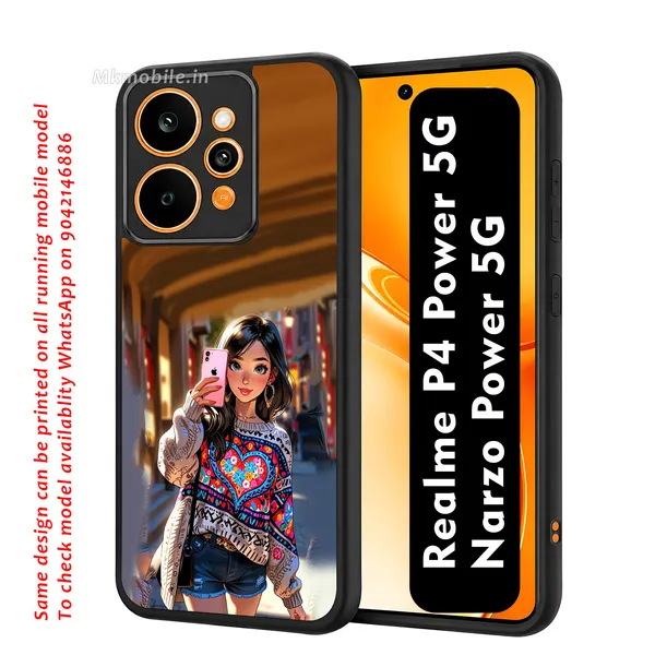 Boho_Cartoon_Girl_Design_Printed_Premium_Glossy_Back_Case_Cover_With_Camera_Protection_For_Realme_P4_Power_5G_/_Narzo_Power_5G_Mk000050_Bx