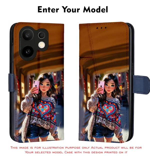 Boho_Cartoon_Girl_Design_Printed_Flip_Case_Cover_With_Camera_Protection_Mk000050_Fcuv