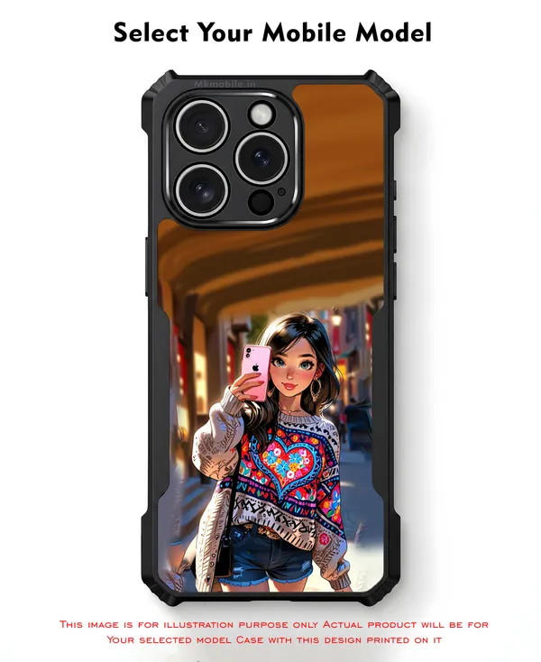 Boho_Cartoon_Girl_Design_Printed_Bumper_Glossy_Back_Case_Cover_With_Camera_Protection_Mk000050_Ip