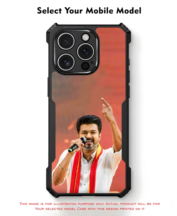 Tvk_Cm_C_Joseph_Vijay_Thalapathy_Design_Printed_Bumper_Glossy_Back_Case_Cover_With_Camera_Protection_Mk000051_Ip