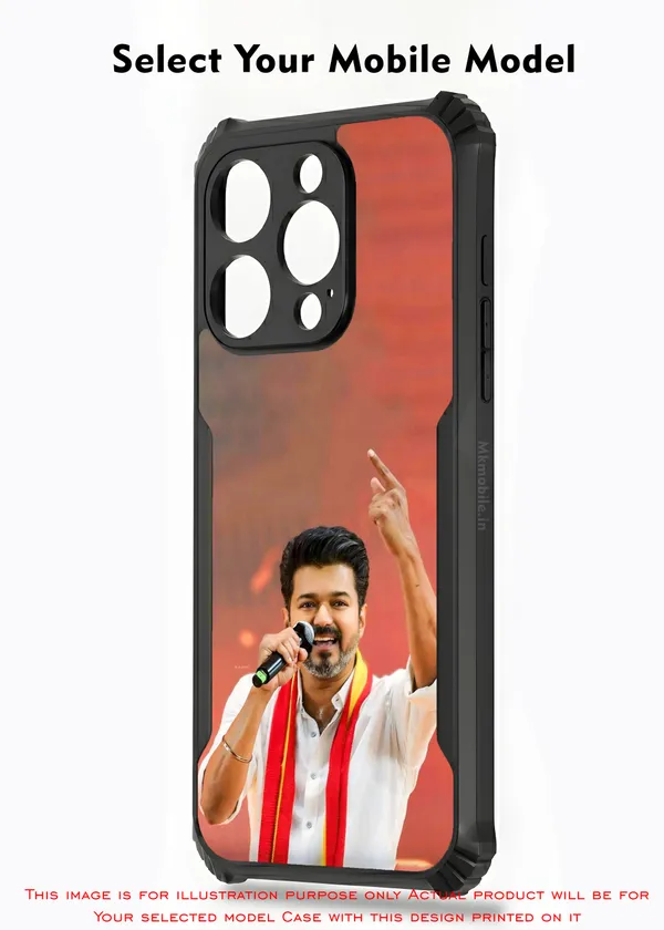 Tvk_Cm_C_Joseph_Vijay_Thalapathy_Design_Printed_Bumper_Glossy_Back_Case_Cover_With_Camera_Protection_Mk000051_Ip