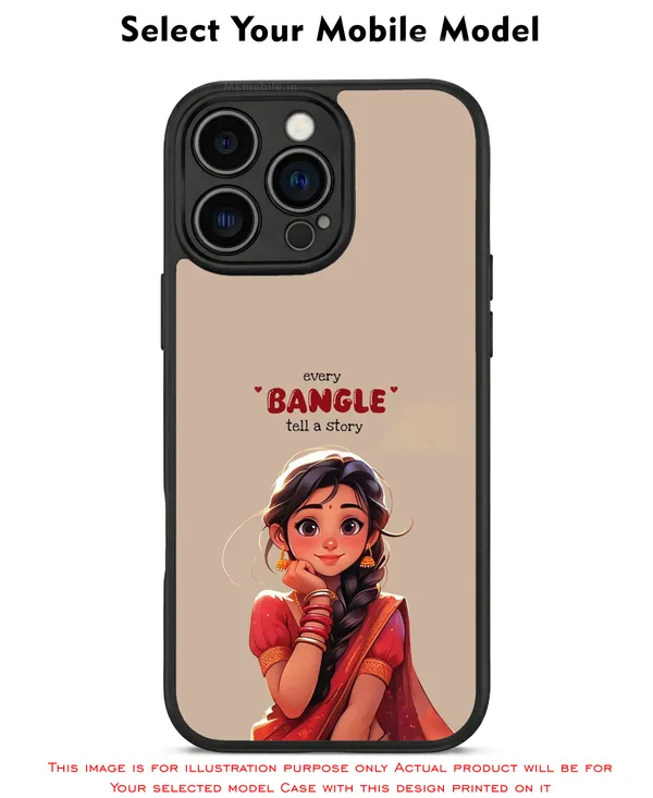 Beige_Illustrated_Bangle_Story_Design_Printed_Premium_Glossy_Back_Case_Cover_With_Camera_Protection_Mk000053_Bx