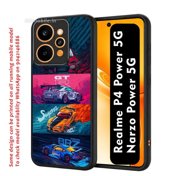 Multi_Car_Graphic_Design_Printed_Premium_Glossy_Back_Case_Cover_With_Camera_Protection_For_Realme_P4_Power_5G_/_Narzo_Power_5G_Mk000054_Bx