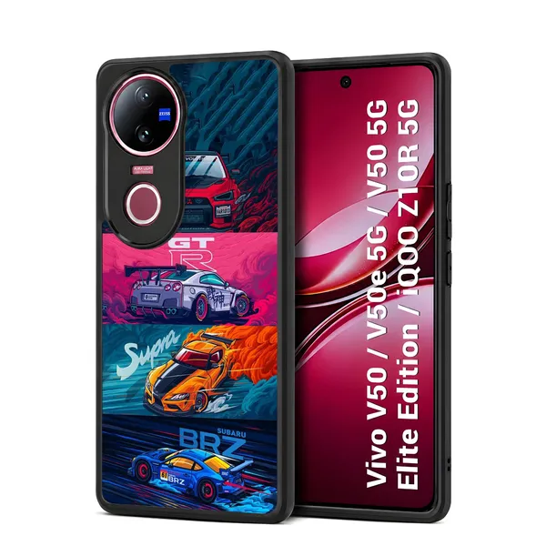 Multi_Car_Graphic_Design_Printed_Premium_Glossy_Back_Case_Cover_With_Camera_Protection_For_Vivo_V50_/_V50e_/_V50_5g_Elite_Edition_/_iQOO_Z10r_5g_Mk000054_Bx