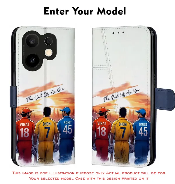 The_End_Of_An_Era_Virat_Dhoni_Rohit_Tribute_Design_Printed_Flip_Case_Cover_With_Camera_Protection_Mk000057_Fcuv