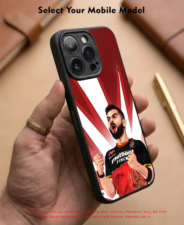 Rcb_Virat_Kohli_Player_Graphic_Design_Printed_Premium_Glossy_Back_Case_Cover_With_Camera_Protection_Mk000059_Bx