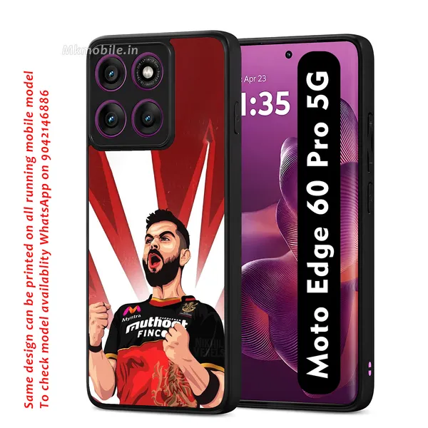 Rcb_Virat_Kohli_Player_Graphic_Design_Printed_Premium_Glossy_Back_Case_Cover_With_Camera_Protection_For_Moto_Edge_60_Pro_5G_Mk000059_Bx