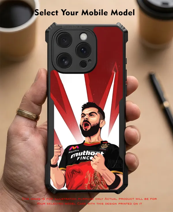 Rcb_Virat_Kohli_Player_Graphic_Design_Printed_Bumper_Glossy_Back_Case_Cover_With_Camera_Protection_Mk000059_Ip