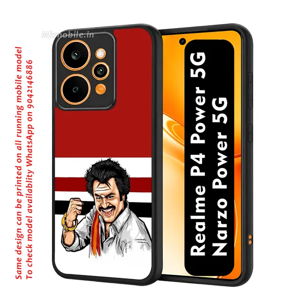 Rajinikanth_Red_Graphic_Design_Printed_Premium_Glossy_Back_Case_Cover_With_Camera_Protection_For_Realme_P4_Power_5G_/_Narzo_Power_5G_Mk000060_Bx
