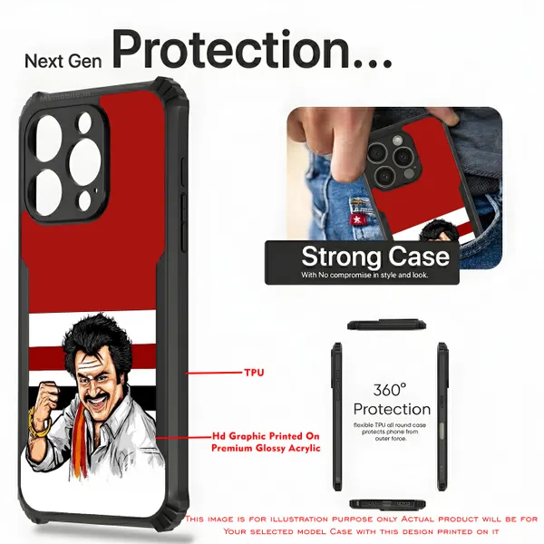 Rajinikanth_Red_Graphic_Design_Printed_Bumper_Glossy_Back_Case_Cover_With_Camera_Protection_Mk000060_Ip