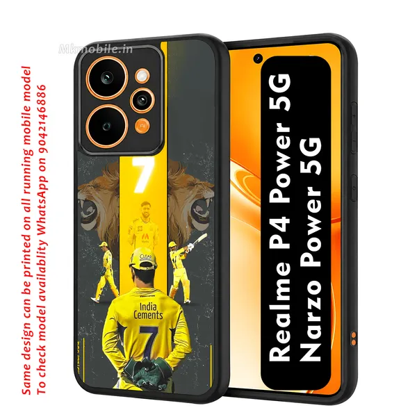 Yellow_Graphic_Cricket_Theme_Design_Printed_Premium_Glossy_Back_Case_Cover_With_Camera_Protection_For_Realme_P4_Power_5G_/_Narzo_Power_5G_Mk000061_Bx
