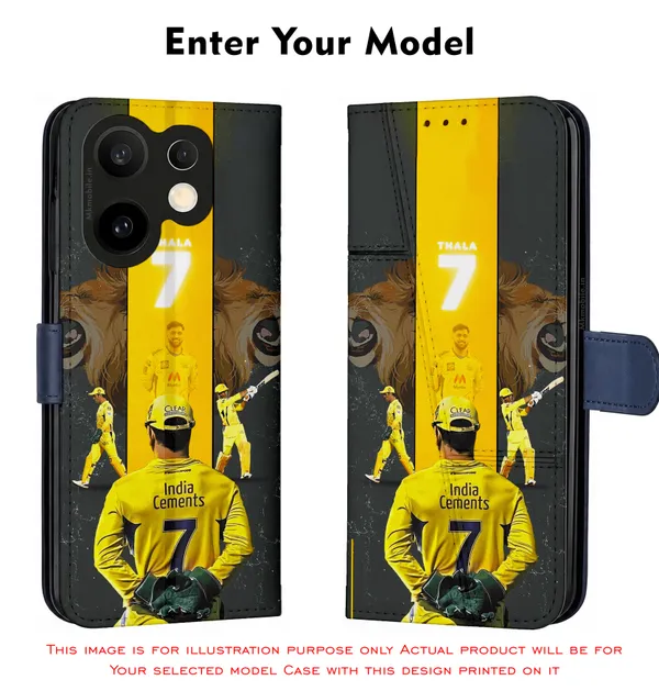 Yellow_Graphic_Cricket_Theme_Design_Printed_Flip_Case_Cover_With_Camera_Protection_Mk000061_Fcuv