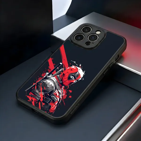 Red_And_Black_Astronaut_Design_Printed_Premium_Glossy_Back_Case_Cover_With_Camera_Protection_Mk000062_Bx