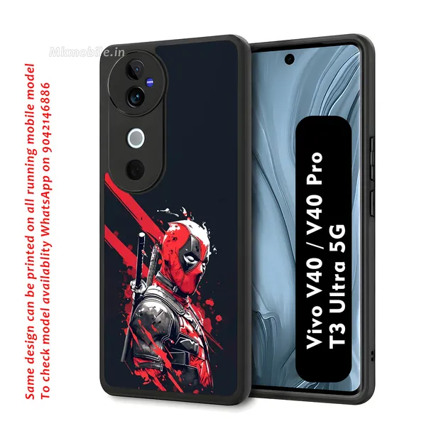 Red_And_Black_Astronaut_Design_Printed_Premium_Glossy_Back_Case_Cover_With_Camera_Protection_For_Vivo_V40_5G_/_V40_Pro_5G_/_T3_Ultra_5G_Mk000062_Bx