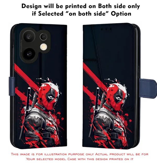 Red_And_Black_Astronaut_Design_Printed_Flip_Case_Cover_With_Camera_Protection_Mk000062_Fcuv