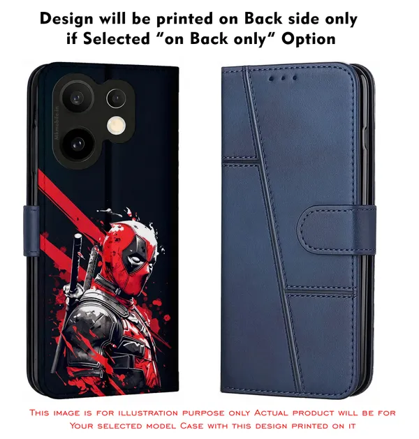 Red_And_Black_Astronaut_Design_Printed_Flip_Case_Cover_With_Camera_Protection_Mk000062_Fcuv