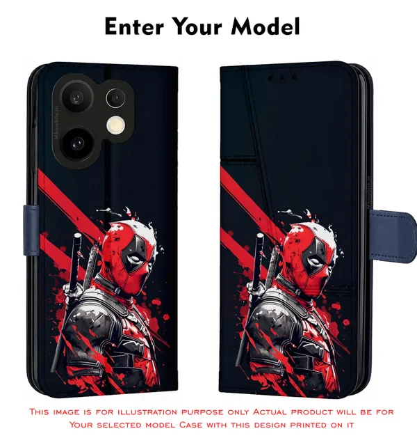 Red_And_Black_Astronaut_Design_Printed_Flip_Case_Cover_With_Camera_Protection_Mk000062_Fcuv