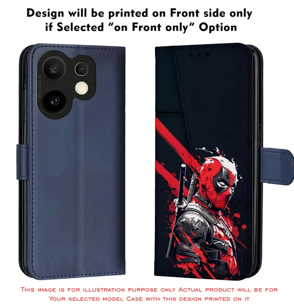Red_And_Black_Astronaut_Design_Printed_Flip_Case_Cover_With_Camera_Protection_Mk000062_Fcuv