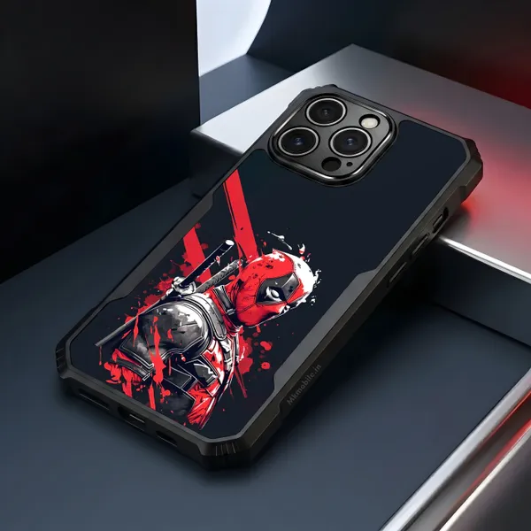 Red_And_Black_Astronaut_Design_Printed_Bumper_Glossy_Back_Case_Cover_With_Camera_Protection_Mk000062_Ip