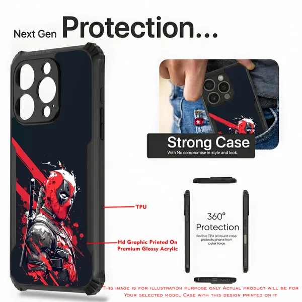 Red_And_Black_Astronaut_Design_Printed_Bumper_Glossy_Back_Case_Cover_With_Camera_Protection_Mk000062_Ip