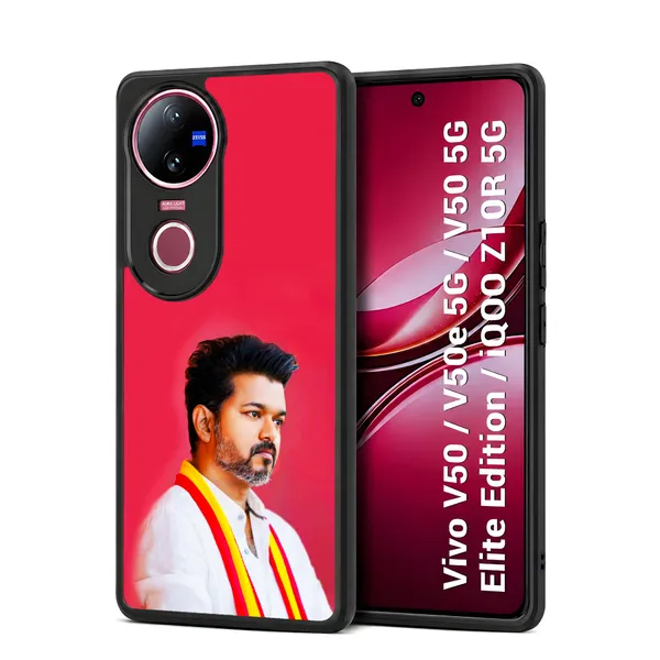 Tvk_Cm_C_Joseph_Vijay_Thalapathy_Design_Printed_Premium_Glossy_Back_Case_Cover_With_Camera_Protection_For_Vivo_V50_/_V50e_/_V50_5g_Elite_Edition_/_iQOO_Z10r_5g_Mk000063_Bx