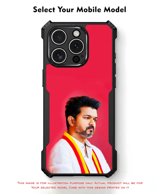 Tvk_Cm_C_Joseph_Vijay_Thalapathy_Design_Printed_Bumper_Glossy_Back_Case_Cover_With_Camera_Protection_Mk000063_Ip