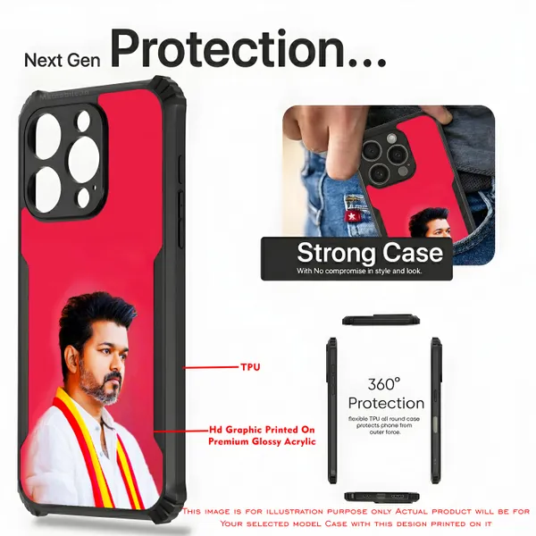 Tvk_Cm_C_Joseph_Vijay_Thalapathy_Design_Printed_Bumper_Glossy_Back_Case_Cover_With_Camera_Protection_Mk000063_Ip