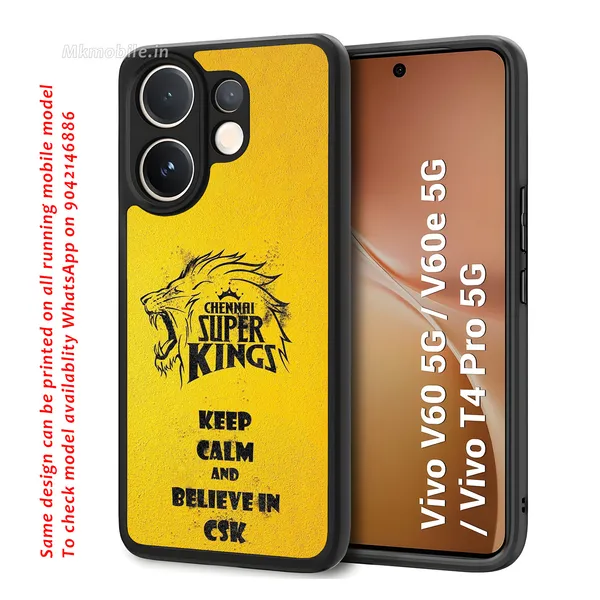 Chennai_Super_Kings_Yellow_Lion_Logo_Design_Printed_Premium_Glossy_Back_Case_Cover_With_Camera_Protection_For_Vivo_V60_5G_/_V60e_/_T4_Pro_5G_Mk000065_Bx