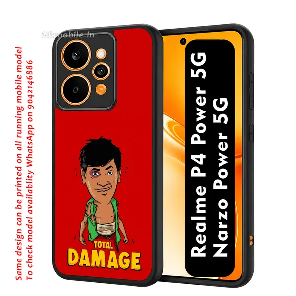 Total_Damage_Vedivelu_Character_Design_Printed_Premium_Glossy_Back_Case_Cover_With_Camera_Protection_For_Realme_P4_Power_5G_/_Narzo_Power_5G_Mk000067_Bx