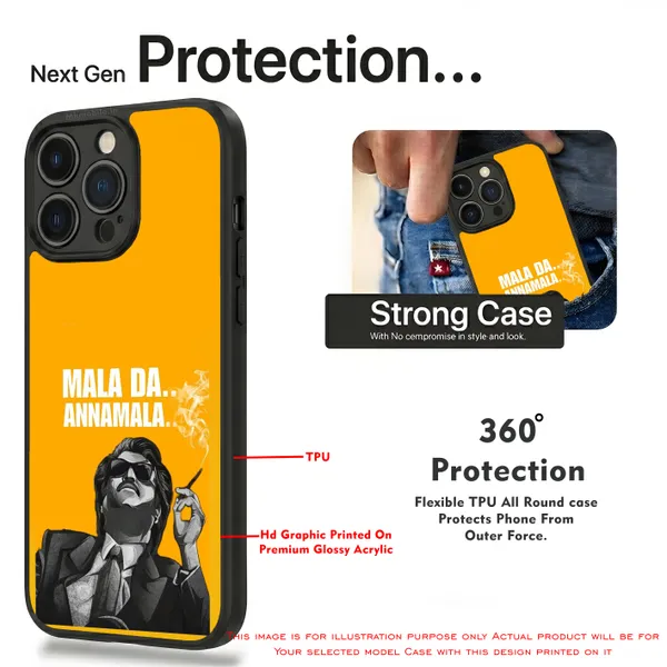 Rajinikanth_Mala_Da_Annamala_Graphic_Design_Printed_Premium_Glossy_Back_Case_Cover_With_Camera_Protection_Mk000068_Bx