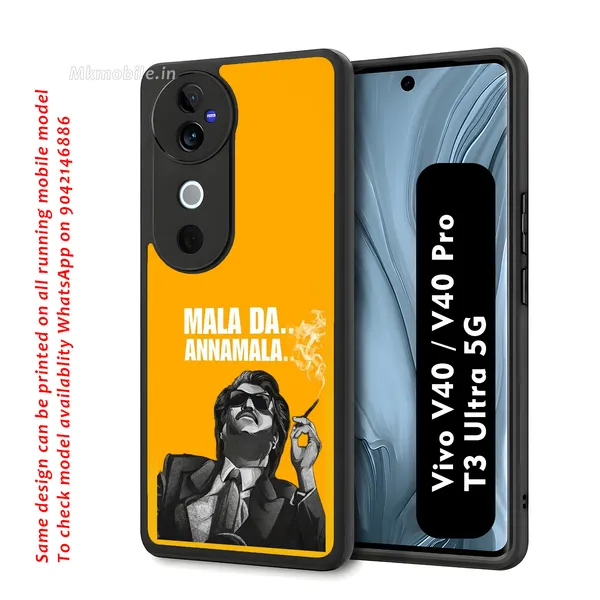 Rajinikanth_Mala_Da_Annamala_Graphic_Design_Printed_Premium_Glossy_Back_Case_Cover_With_Camera_Protection_For_Vivo_V40_5G_/_V40_Pro_5G_/_T3_Ultra_5G_Mk000068_Bx